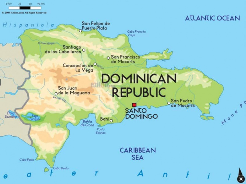 Carte dominicaine