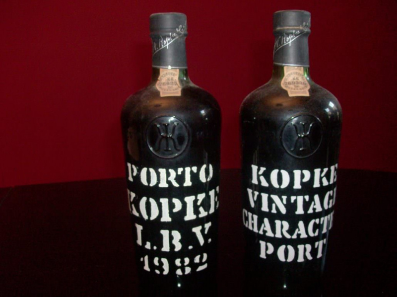 Un LBV et un Porto Vintage Character (ou Reserve) de Kopke