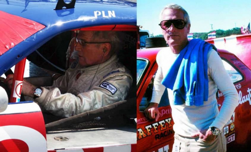 Paul Newman avec Rolex Daytona