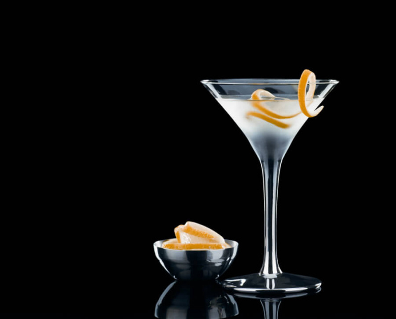 Le verre à martini