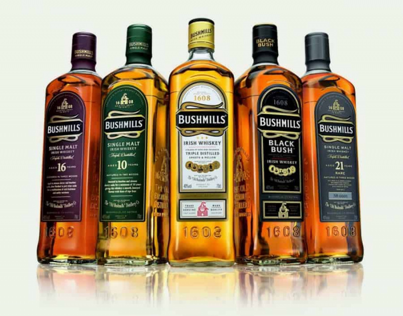 Les whiskies irlandais de Bushmills
