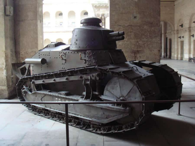 Une Renault Tank qui a inspiré la montre