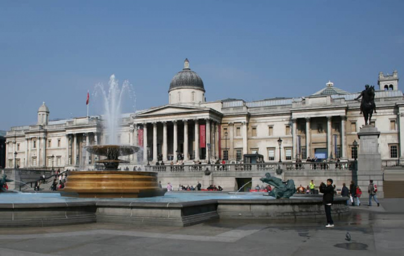 De beroemde National Gallery in Londen
