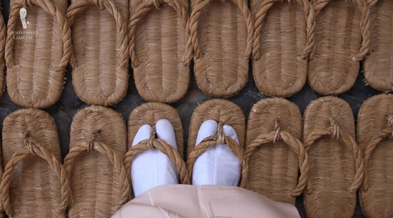 Sandálias japonesas chamadas Zōri [Crédito da imagem: akaitori]