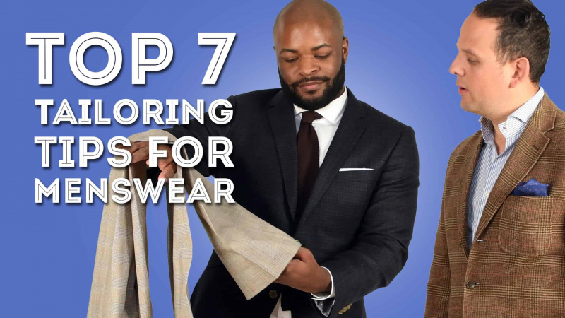 Les 7 meilleurs conseils de couture pour les vêtements pour hommes - Conseils sur les retouches